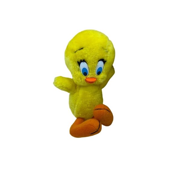 Vintage Tweety Tweedy Bird 1991 Warner Bro Looney Tunes Stuffed Animal Plush 10” - Picture 5 of 5